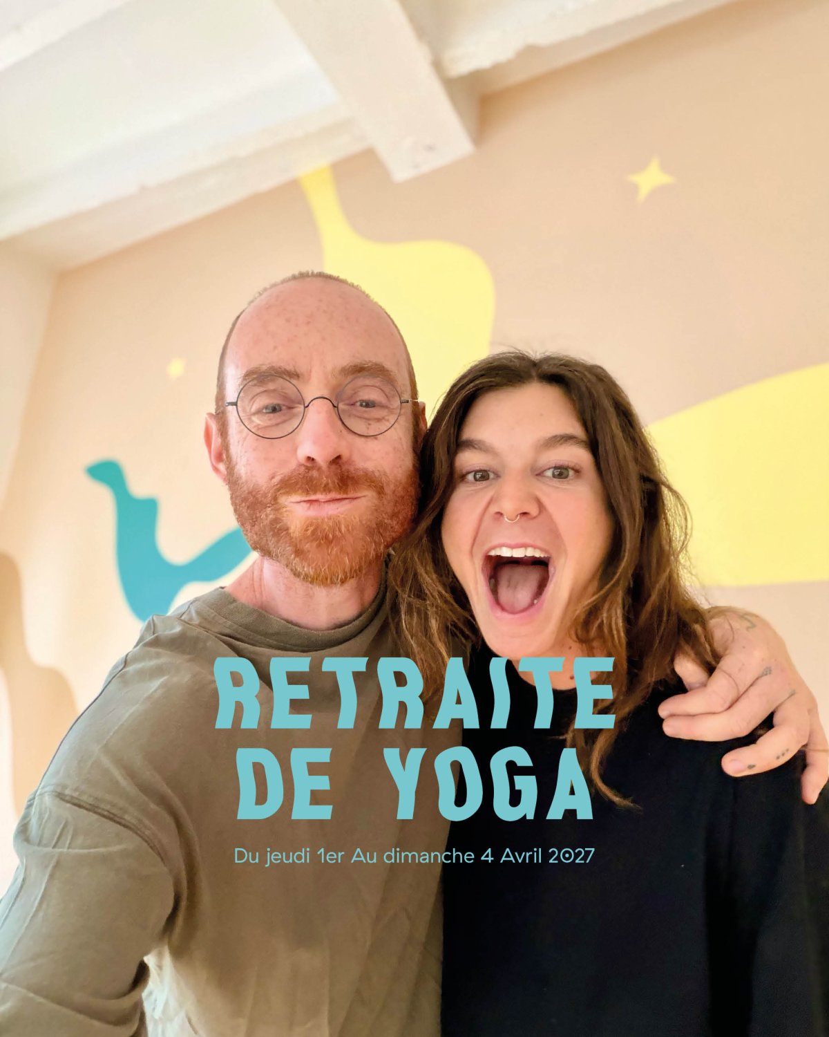Retraite de Yoga avec Fanny & Sébastien